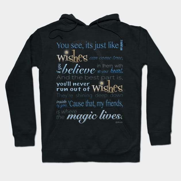 Wishes Hoodie by Dillo’s Diz